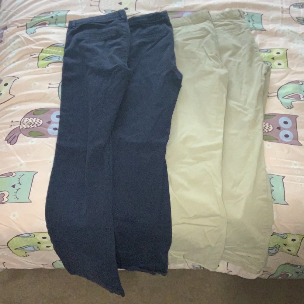 Girls Uniform Pants (set of 4)
